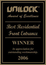 2006 landpro Unilock award of excellence winner